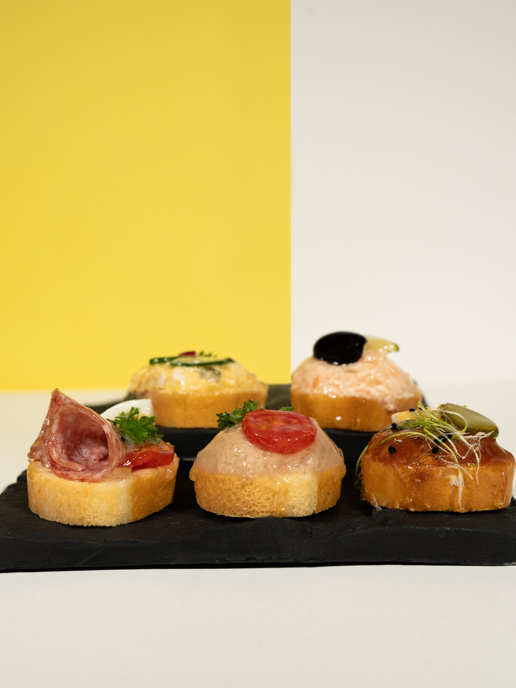 Mini-Canapés gemischt