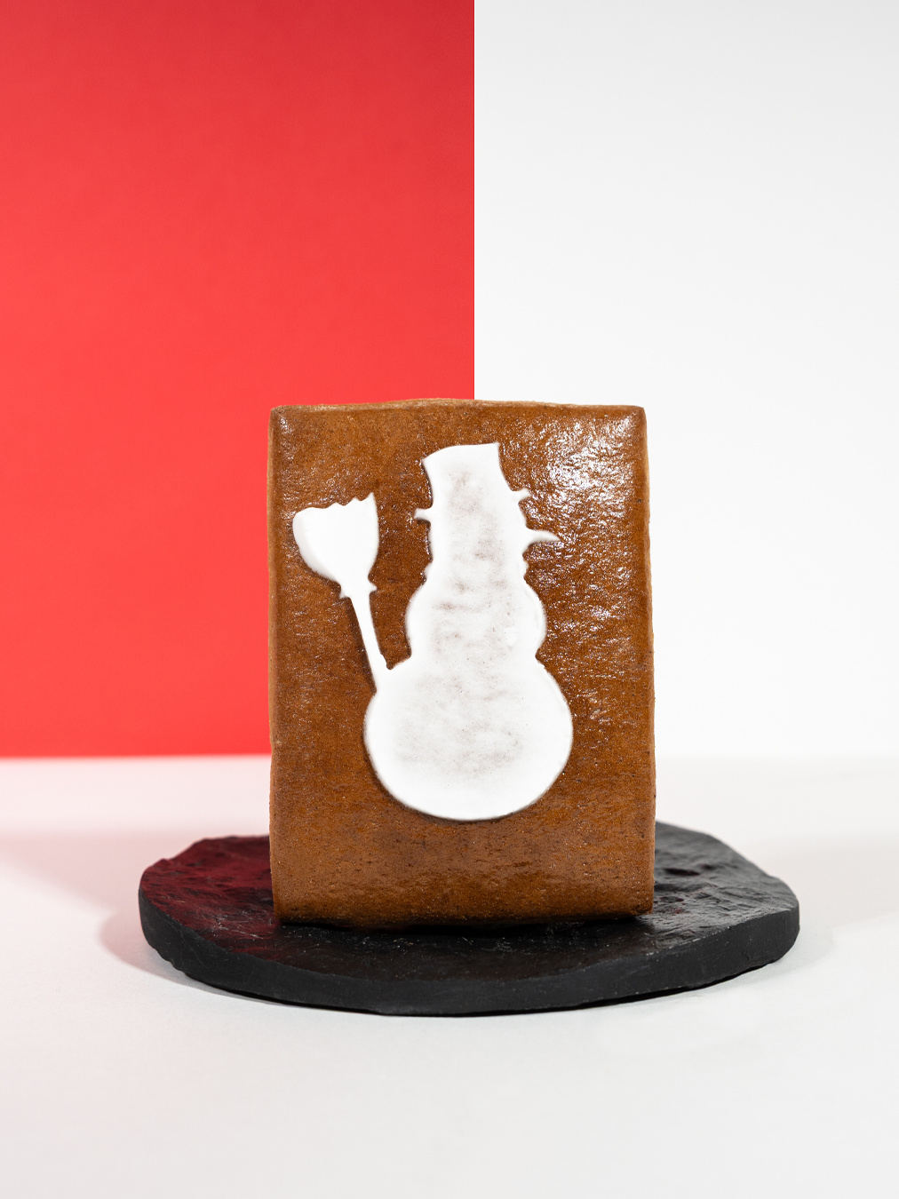 Schneemann Honiglebkuchen