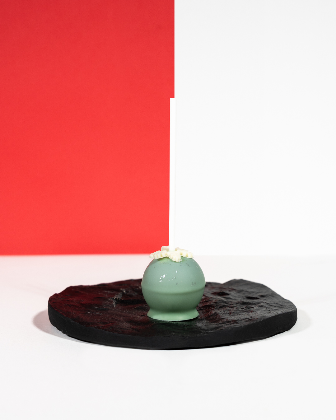 Grüne Weihnachtskugel